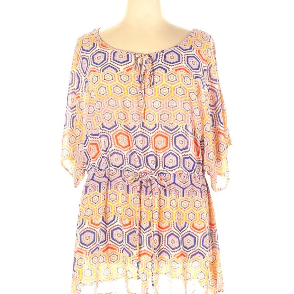 Pure Energy Casual Dress Size 1X (Plus)